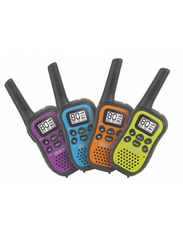Uniden 80 Channel Handheld Radio With Kid Zone X4, hi-res image number null