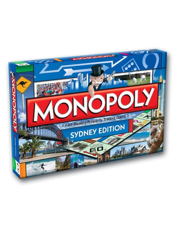 Monopoly Board Game SydneyAdelaide Edition 2PK, hi-res image number null