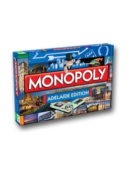 Monopoly Board Game Adelaide Edition