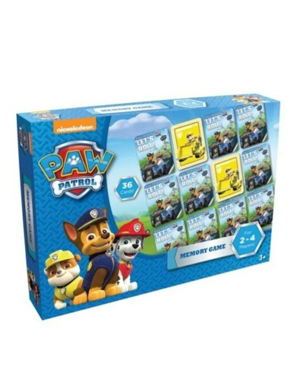 Paw Patrol Memory Game 2-4 Players | Autograph