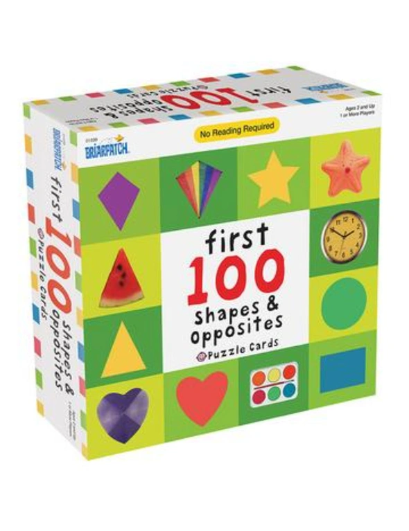 Briar Patch First 100 ShapesOpposites Puzzle Cards, hi-res image number null