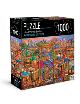 Crown Vivid Views Series Puzzles Arabian Street 1000pc