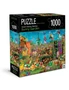 Crown Vivid Views Series Puzzles Sunny Garden 1000pc, hi-res