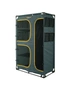 Oztrail 141cm Camp Wardrobe Portable Outdoor Camping Clothes Storage Cabinet GRN, hi-res