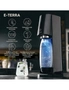 SodaStream E-Terra Automatic Sparkling Water Maker w/60L Cylinder/1L Bottle BLK, hi-res