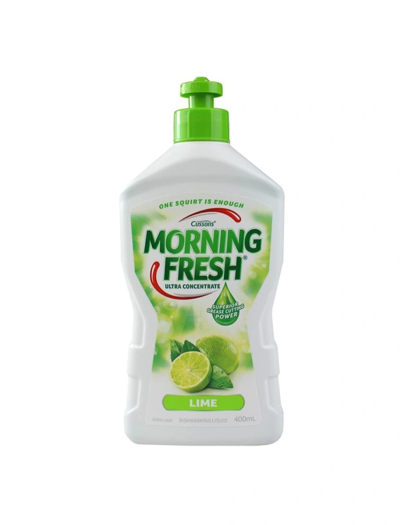 3x Morning Fresh 400ml Dishwashing Liquid Lime, hi-res image number null