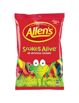 Allen's 1.3kg Snakes Alive Lolly Bag