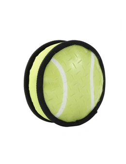 Paws & Claws 15cm Super Sports TPR Covered Oxford Tennis Ball Pet Toy w/Squeaker
