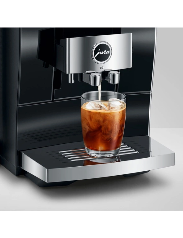 Jura Z10 Fully Automatic Wifi Touchscreen Bean Coffee Machine Diamond Black INTA, hi-res image number null