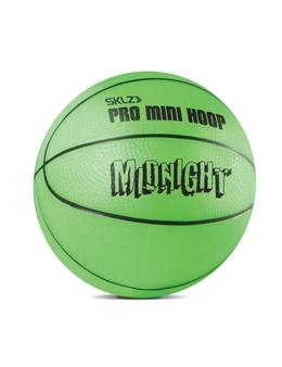 SKLZ 45.72 x 30.48cm Pro Mini Basketball Hoop Midnight Glow In The Dark w/ Ball