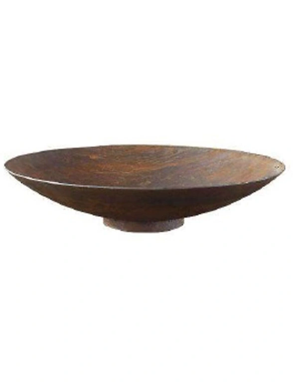 Standing 60cm Metal Fire Pit/Water Bowl Rust Standing Ornament Garden/Yard DÃ©cor, hi-res image number null