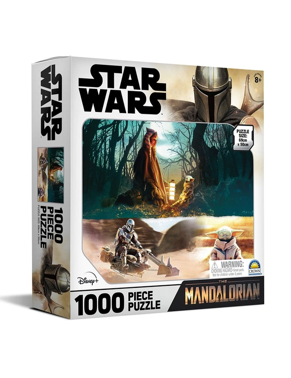 1000pc Star Wars The Mandolorian 69x50cm Jigsaw Puzzle Family/Kids Game Toy Asst, hi-res image number null