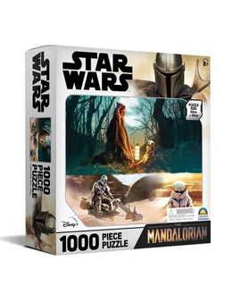 1000pc Star Wars The Mandolorian 69x50cm Jigsaw Puzzle Family/Kids Game Toy Asst