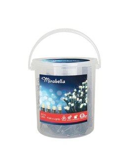 Mirabella 200 LED Fairy String Lights 18.9m Warm White Indoor/Outdoor Wall Plug