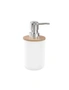 6pc Box Sweden WH Bathroom Set Soap Dispenser/Toilet Brush/Toothbrush Holder/Bin, hi-res