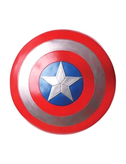 Marvel Avengers Unisex Kids 6+ Captain America Shield Costume Accessory 30cm