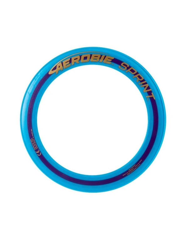 Aerobie Sprint Flying Ring Frisbee 10" Blue 7y+, hi-res image number null
