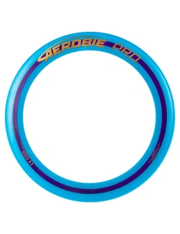 Aerobie Pro Flying Ring Frisbee 13" Blue 12y+