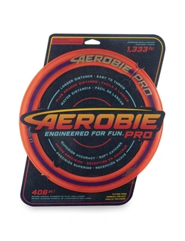 Aerobie Pro Flying Ring Frisbee 13" Red 12y+
