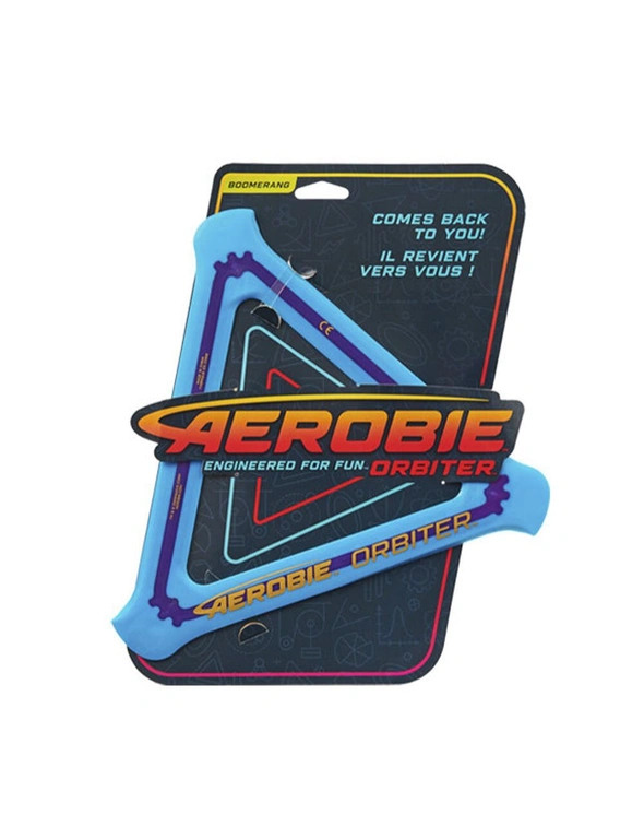 Aerobie Orbiter Boomerang Blue, hi-res image number null