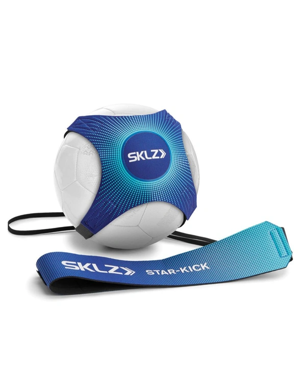 SKLZ Star Kick Solo Soccer Trainer Waistband - Cobalt, hi-res image number null