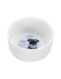 3x Paws & Claws 16cm/950ml Food/Water Ceramic Pet Bowl Assorted White/Green/Grey, hi-res
