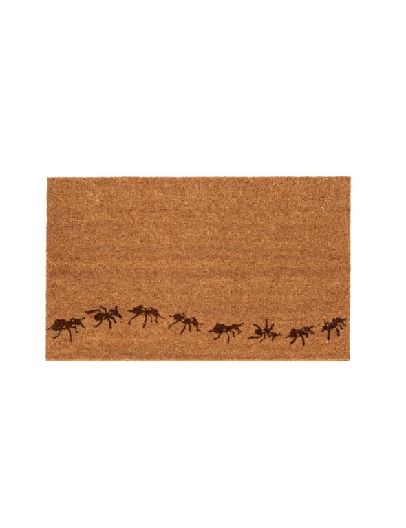 Door Mat 45x75cm Rectangle Floor Rug/Carpet PVC Backed Home Decor Large Ants, hi-res image number null