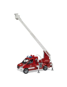 Bruder 1:16 Mercedes G3 Sprinter Fire Engine w/Ladder/Water Pump Kids Toy 4y+