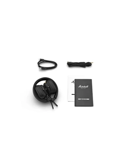 Marshall Major IV Portable On-Ear Wireless Bluetooth Headphones For Phones Black