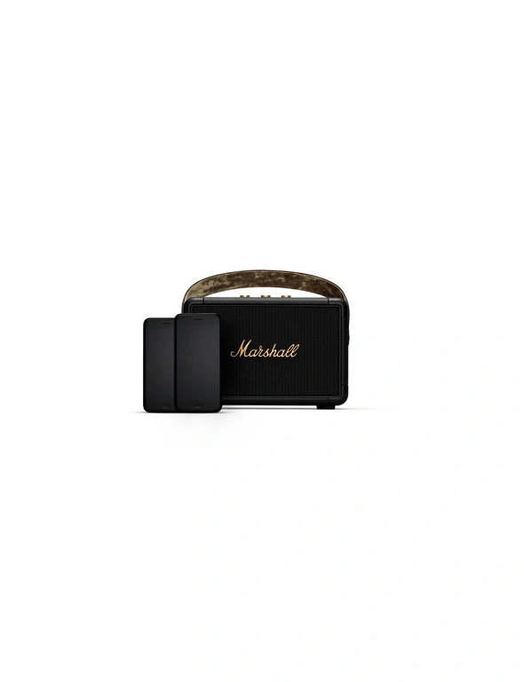 Marshall Kilburn II Portable Bluetooth Wireless Speakers For Phones Black/Brass, hi-res image number null
