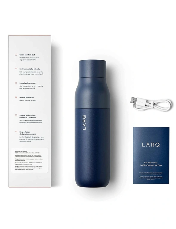 LARQ PureVis Self-Purifying Water Bottle (500ml)