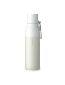 LARQ Filtered Double Wall Metal Water Drink Bottle Granite White 500ml/17oz