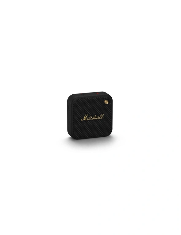 Marshall Willen Portable Wireless Bluetooth Speakers For Mobile Phones BLK/Brass, hi-res image number null
