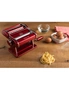 Marcato Atlas 150 Design Aluminum Pasta Machine Lasagna/Fettucine Maker Red, hi-res
