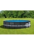 Intex 5.49M Above Ground Round Solar Heating Outdoor Pool Protective Cover Set, hi-res