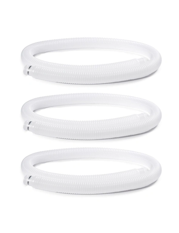 3x Intex 150cm Hose Filter Pump Accessory For Above Ground Swimming Pool White, hi-res image number null