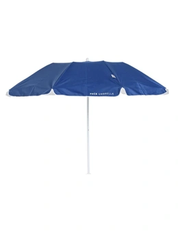 Life! Pack 170x170cm UPF50+ Sun Beach Tiltable Portable Outdoor Umbrella Shelter