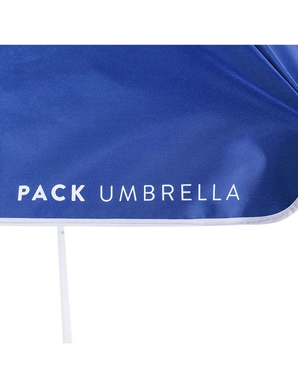 Life! Pack 170x170cm UPF50+ Sun Beach Tiltable Portable Outdoor Umbrella Shelter, hi-res image number null