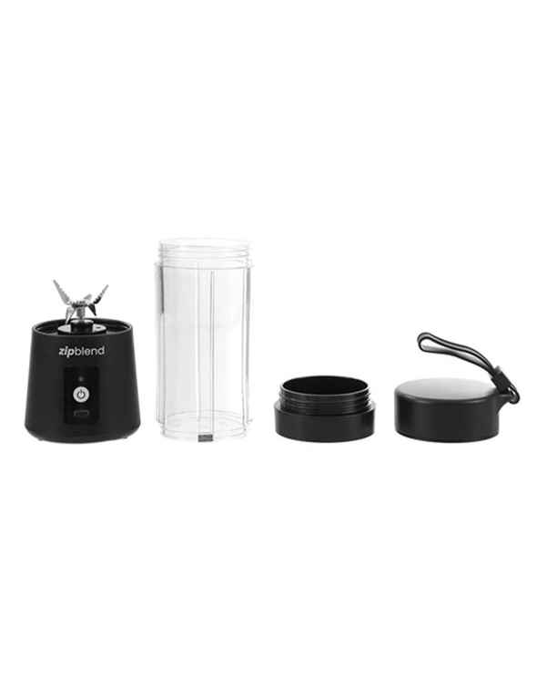 Boxsweden Zipblend Portable Blender Smoothie Drink Maker Juicer 5V Black 350ml, hi-res image number null