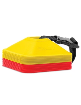 20pc SKLZ Mini Training Cones Yellow/Red w/ Carry Strap