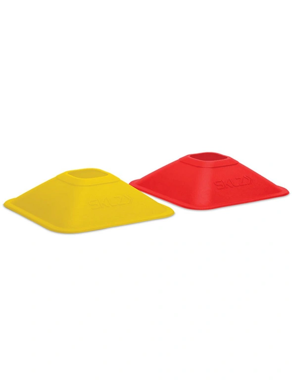 20pc SKLZ Mini Training Cones Yellow/Red w/ Carry Strap, hi-res image number null
