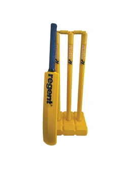 Regent Plastic Harrow 60x30cm Cricket Bat Outdoor Sports Practice Equipment