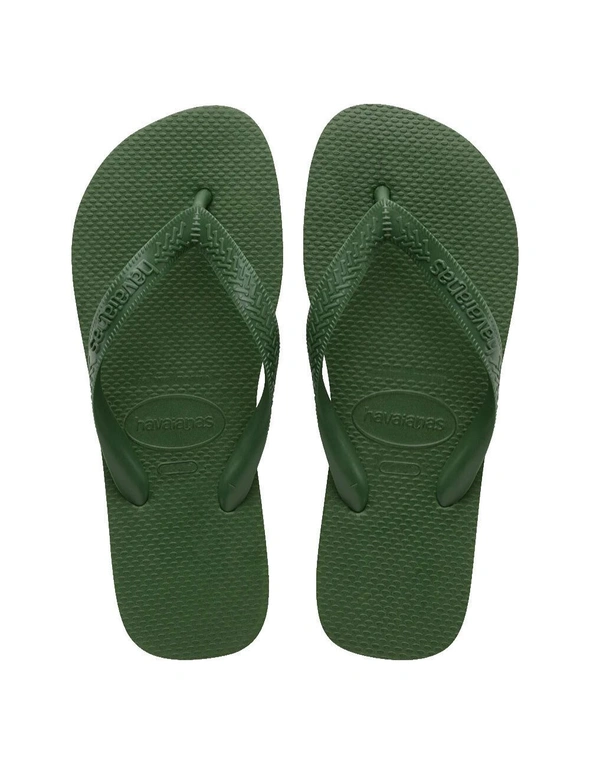 Havaianas Top Amazonia Green Mens/Womens Thongs Size BR 35/36 US 6W/5M, hi-res image number null