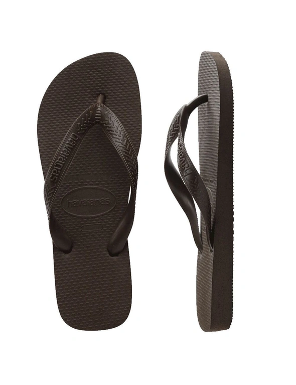 Havaianas Top Cafe Brown Mens/Womens Thongs Size BR 37/38 US 7/8W 6/7M, hi-res image number null