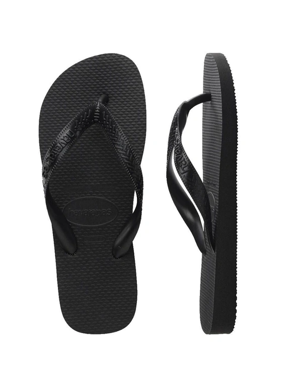 Havaianas Top Preto Black Mens/Womens Thongs Size BR 37/38 US 7/8W 6/7M, hi-res image number null