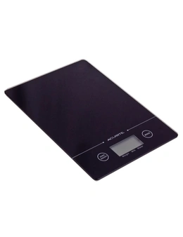 Acurite Slim Line Glass 1g/5kg Digital Kitchen Food/Nutrition Scale Weight Black