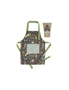 Ladelle 40x55cm Jungle Recycled Cotton Kids/Childrens Cooking/Craft Pocket Apron, hi-res