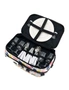 Sachi 4-Person Insulated 47cm Picnic Basket w/ Plates/Utensils/Knives Nordic Geo, hi-res