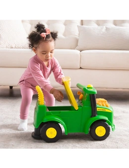 John Deere Johnny Tractor Ride-On Vehicle Toy w/ Light/Sound Kids/Children 12m+