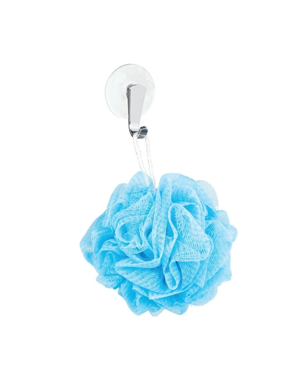 2x iDesign Gia 3.5cm Suction Hook Towel/Loofah/Cloths Holder Bathroom Storage, hi-res image number null